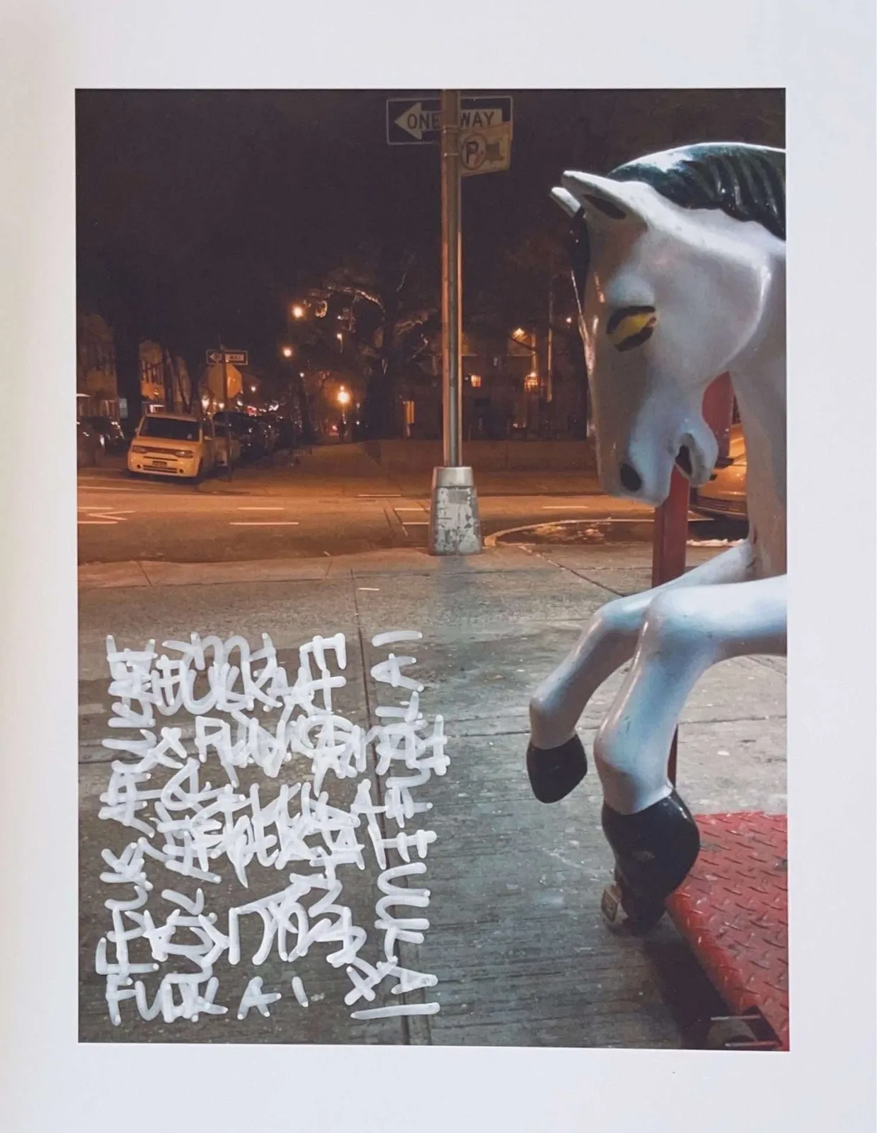 A staged photograph from The Anger Management Series